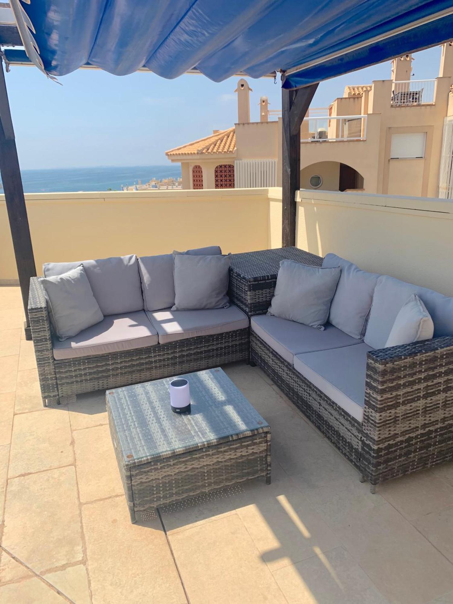Ferienwohnung Penthouse & Jacuzzi With Sea Views In Costa Blanca Orihuela Exterior foto