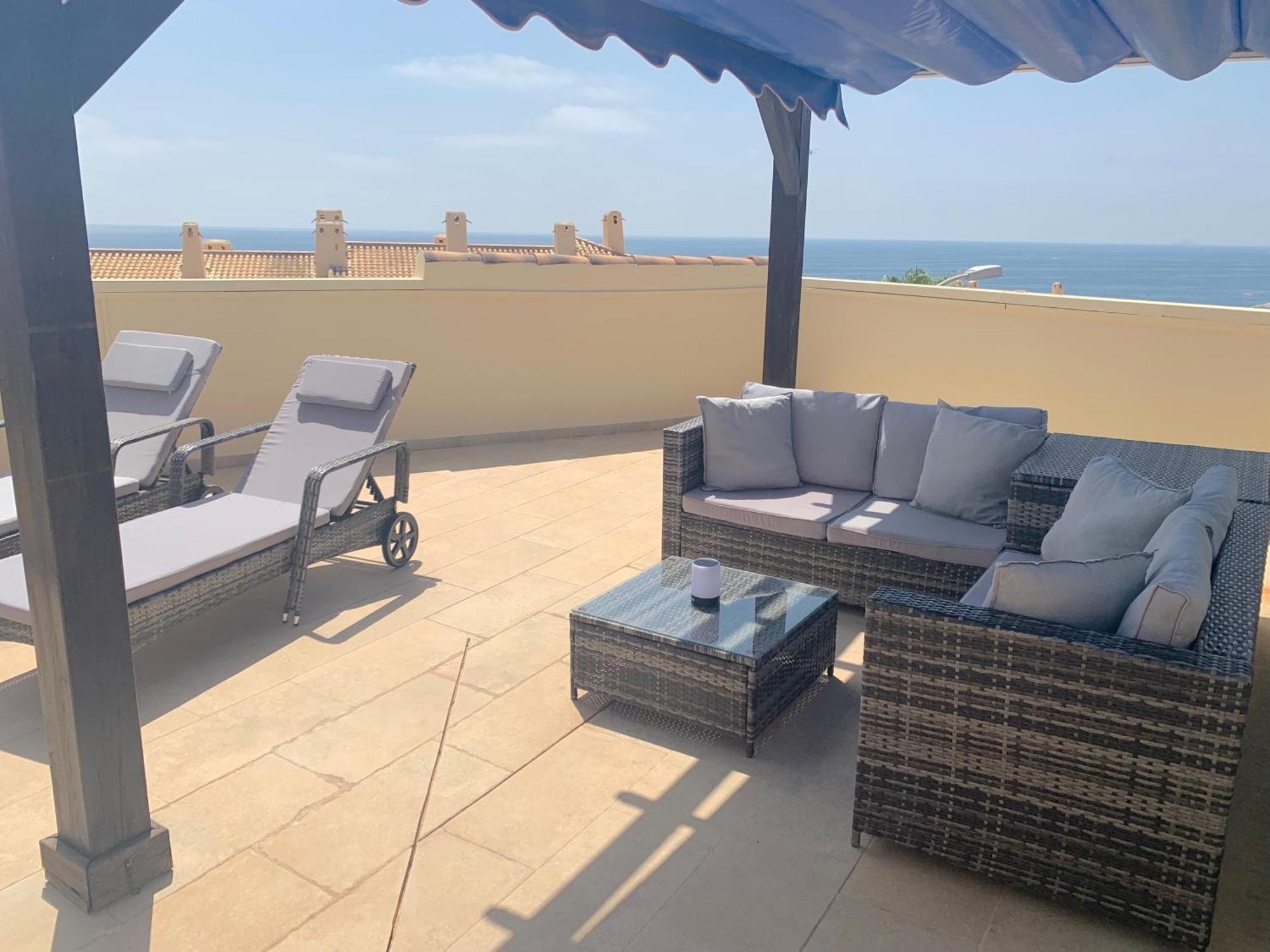 Ferienwohnung Penthouse & Jacuzzi With Sea Views In Costa Blanca Orihuela Exterior foto